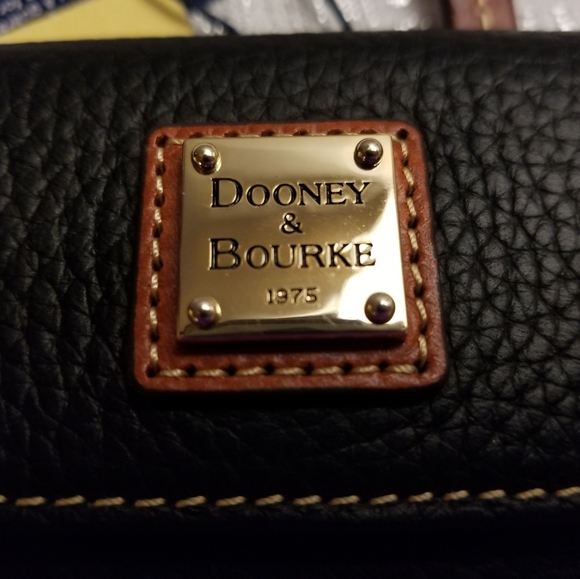 Dooney & Bourke Black Janie Tote Set NWT!! - Picture 14 of 15